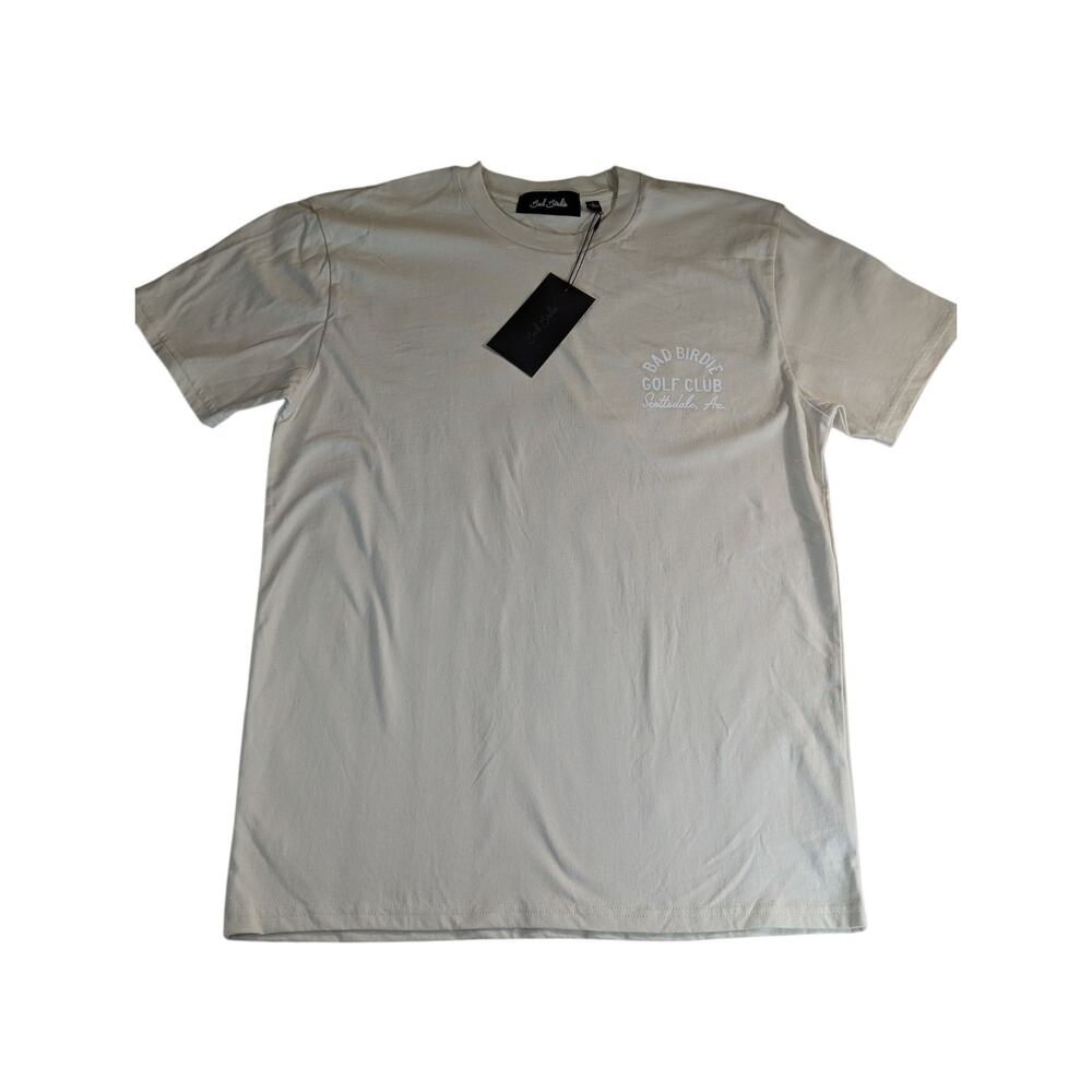 Bad Birdie Men's Small Scottsdale AZ Golf Club T-Shirt White Onyx NWT $38